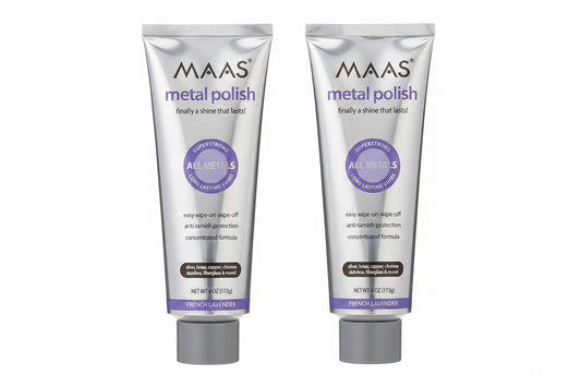 MAAS® Metal Polish 8oz Twin Pack